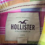 Hollister Womens Plaid Checked Shirt Long Sleeve Button Down Spring Time Sz Med Photo 2