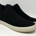 Rothy's Rothy’s Chelsea Sneakers Black Knit Pull On Shoes Boot Booties Women’s Size 10.5 Photo 0