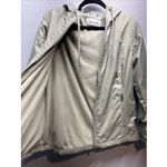 Calvin Klein Coat Women's Small Windbreaker Fleece Lined Jacket Green Hooded Photo 6