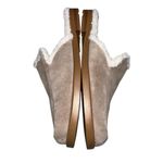 Franco Sarto NEW Bocca Brown Suede Faux Fur Lined Slides Mules Loafers Shoes 9.5 Photo 2