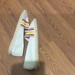London Fog  Women's Cream and Pink Espadrilles ( Brand New). Photo 2