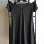 Socialite Cold Shoulder Mini Dress Black Photo 1