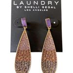Laundry by Shelli Segal NWT--TEARDROP EARRINGS Photo 1