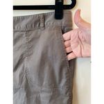J.Jill Brown Cotton Blend Stretch Mini Skirt Cargo Pockets Women’s Size 12 Photo 3