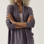 Athleta  Pranayama Cardigan Sweater Purple Size XXS Photo 0