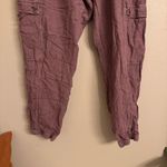 Anthropologie Linen Cargo Pants Photo 6