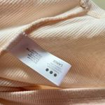 Three Dots  Viscose Rib Short Sleeve Scoopneck Tee TOP MELON WOMENS‎ SIZE L Photo 4