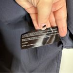 C/MEO COLLECTIVE  Lace Up Navy Blouse Size Xsmall Photo 4