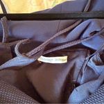 ZARA WB Navy Blue Strappy Sleeveless Cropped Jumpsuit Cut Outs Medium Photo 7