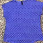 Full Tilt crochet knit short sleeve top Photo 3