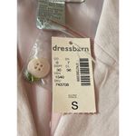 VTG Dressbarn Silk Linen Light Pink Delicate Beaded 3/4 Sleeve Blazer Top S NWT Photo 7