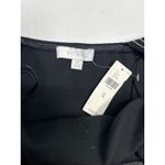 Anthropologie  Eri + Ali Fitted Button Down Tank Contrast Stitching. Black Size M Photo 3