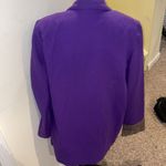 Womens Classic Directions Suit Jacket Purple Size 12 Photo 2