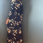 Little White Lies Constellation Long Sleeve Maxi Dress size Medium Blue Photo 3