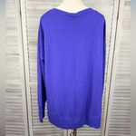 Athleta Coaster Luxe V Neck Sweatshirt Noble Blue-Large Photo 1