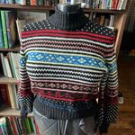 American Eagle  Fair Isle new S cropped cozy sweater Photo 0