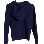 PINK - Victoria's Secret Victoria's Secret PINK Navy Blue Zip Up Hooded Sweatshirt - Size‎ XS Photo 2