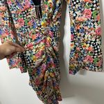 For Love & Lemons  June Bell Sleeve Mini Dress Size Medium Floral fairy Photo 6