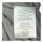 Heartloom  Marcella Dress Steel Sequin Wrap Mini Dress Silver Gray Size Large NWT Photo 10