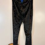 YITTY Plusshy Shaping High Waist Leggings Crushed Velvet Black Women's XL Photo 1