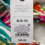 Shade & Shore NEW Plunge Ring Detail One Piece Swimsuit Tropical Multi Size M Photo 4