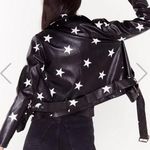 Nasty Gal Star leather jacket Photo 2