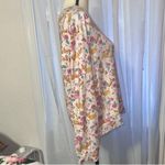 Lily White Floral Corgi Print Sweatshirt, XL Photo 4