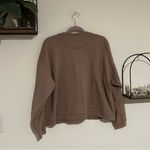 Madewell  (Re)sourced Cotton Swing Sweatshirt Telluride Stone Crewneck Size Large Photo 1