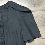 Miu Miu Gray Wool Classic Short Sleeve Dress Size 38 Photo 4