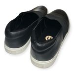 Vince  corbin women’s black leather slip on sneakers shoes size 11 Photo 3