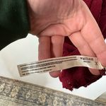 Free People  Intimately Harper Burgundy High Neck Halter Lace Mini Dress Photo 7