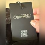 Lauren Moshi  Alana Bone Diamond Sweatpants Black Pants Joggers Skull Bones NWT Photo 2