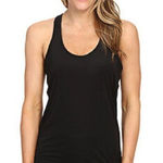 Lucy Active NWT Strong is Beautiful Black Bra Tank Mesh Racerback Top Size Large Photo 0