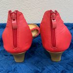 Spring Step ❤Z01- PATRIZIA by  Woven Zip Back Sandals coral color Photo 4