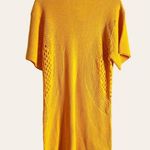H&M Orange Short Sleeve Crewneck Knit Sweater Dress Size M Photo 0