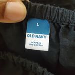 Old Navy Black Peasant Sleeve Peplum Top L Photo 5