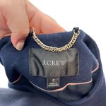 J.Crew Relaxed Lady Jacket in Double Serge Wool Navy Blue Size 2 Photo 8