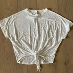 Lululemon Tie Front Crop Shirt Photo 0