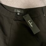 Lulus Black Trouser Pants Photo 2