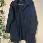New York And Company Dark Gray Jacket Women’s Size X-Large Button Down Comfy Coat! Photo 5