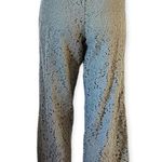 Isaac Mizrahi Sage Wide Leg Knit Pants Lace Cropped Pants Size XXSP Photo 5