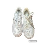 Nike Court Vision White Iridescent Lace Up Women 7 Sneakers Photo 2