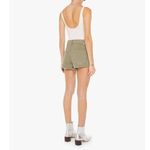 #5 NWT MOTHER Denim The Dodger Short Short Fray in Mermaid Green Size 31 Photo 2
