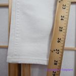 Madewell NEW ‎ 10" High-Rise Skinny Jeans in Pure White, 26 Photo 8