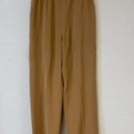 Wilfred  Kari Cropped Paperbag Waist Pants in Honey Brown Size Small Photo 8
