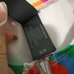 Hurley  Womens Small Multi Floral Rashguard Swimsuit Half-Zip Vibrant Bright Photo 6