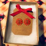 Boutique Earrings Elegant Crystal Basketball Earrings Photo 7