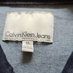 Calvin Klein denim trucker jacket size medium Photo 4