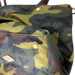 MZ Wallace  Green Camo Print Soho Tote Nylon Medium Photo 6
