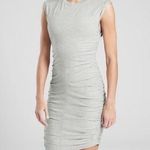 Athleta Apres ruched gray Dress size XS Photo 0